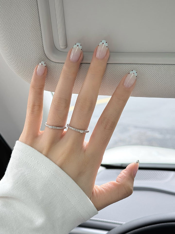 Decorative Press-On Nail Art Set  1791774429