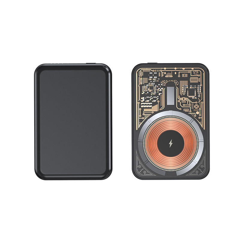 Magnetic Powerbank with Qi Technology Stornfield