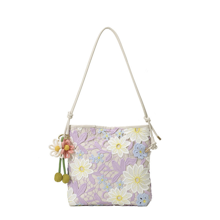Artfully Embroidered Handbag Stornfield