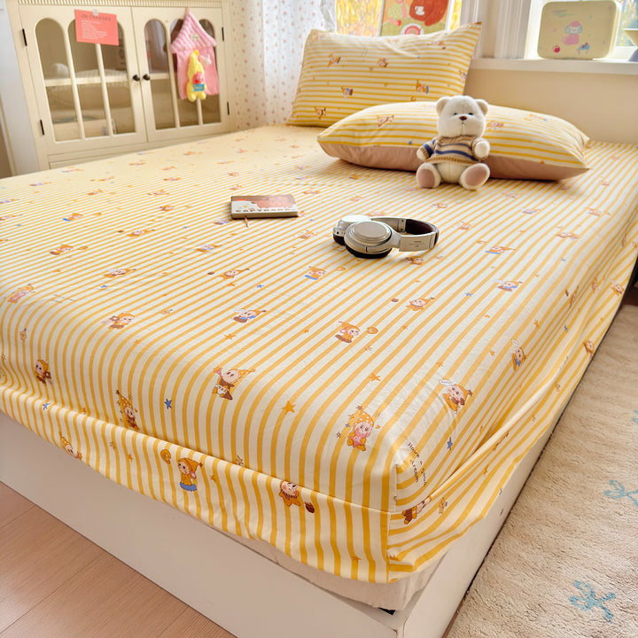 Floral Patterned Fitted Sheet