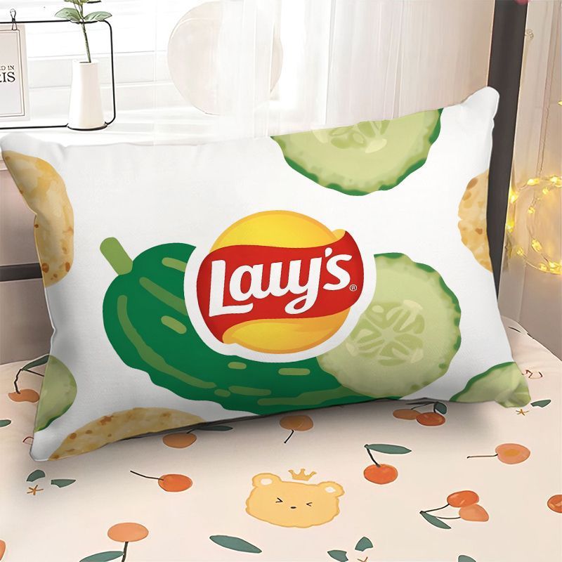 Playful Snack-Themed Decorative Throw Pillow