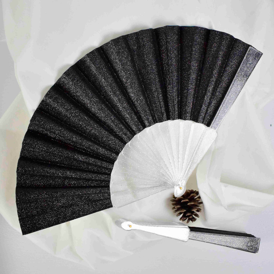 Women elegant glitter fan Stornfield
