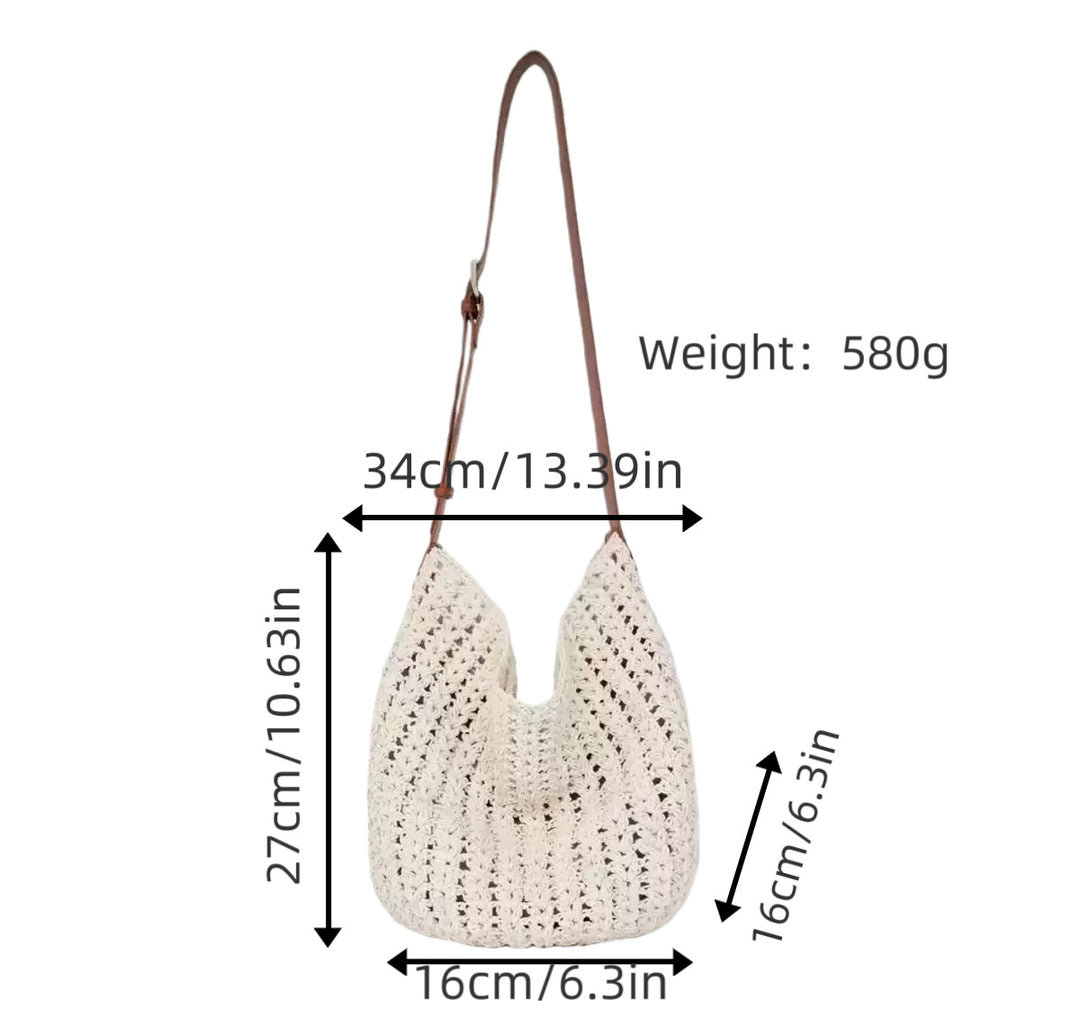 Hand-knotted shoulder bag Stornfield