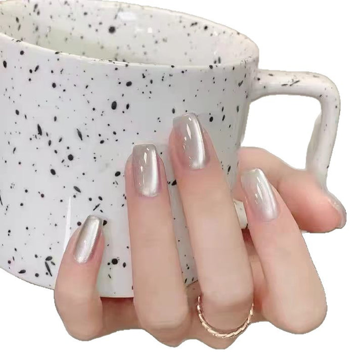 Elegant Glossy Press-On Nail Set Stornfield