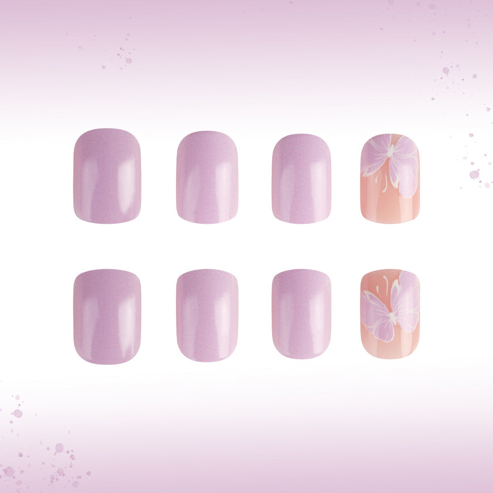 Elegant Floral Gel Nail Art Stornfield
