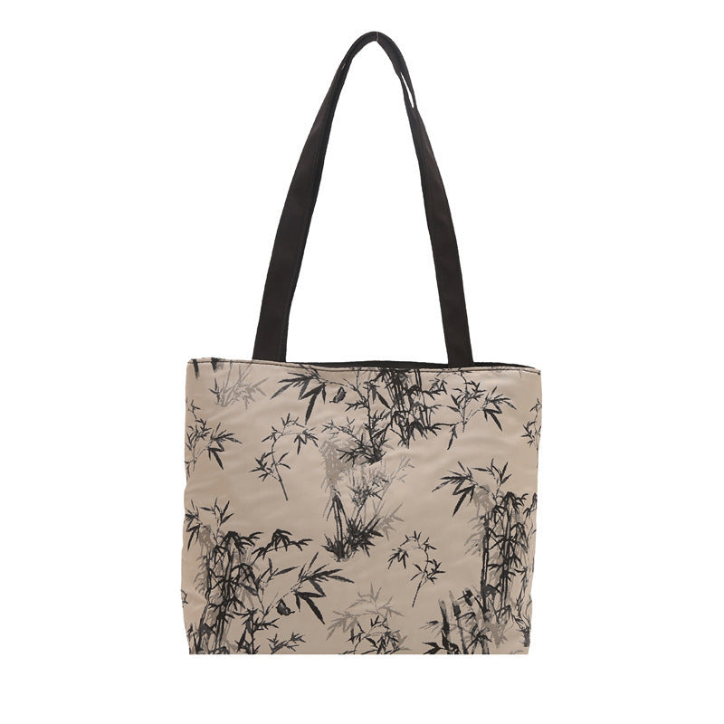 Stylish Bamboo Print Tote Bag Stornfield