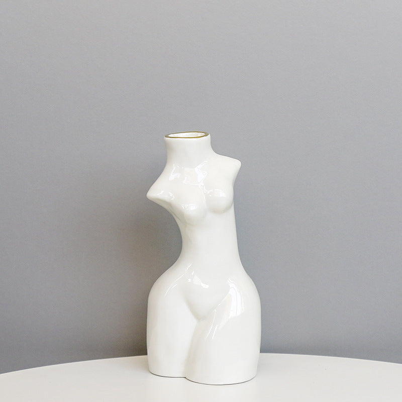 Sculptural Body-Shaped Vase Stornfeild