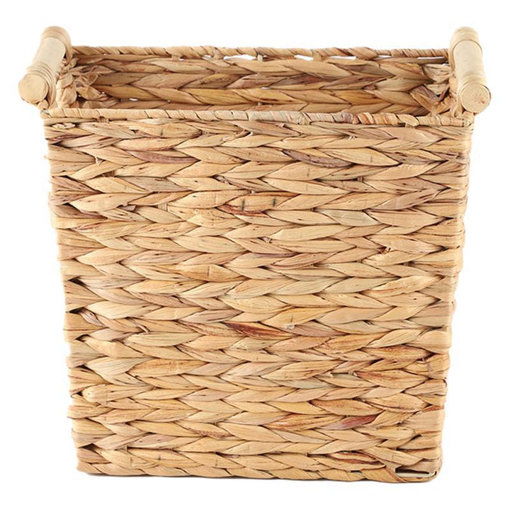 Rustic Woven Storage Bin Stornfield