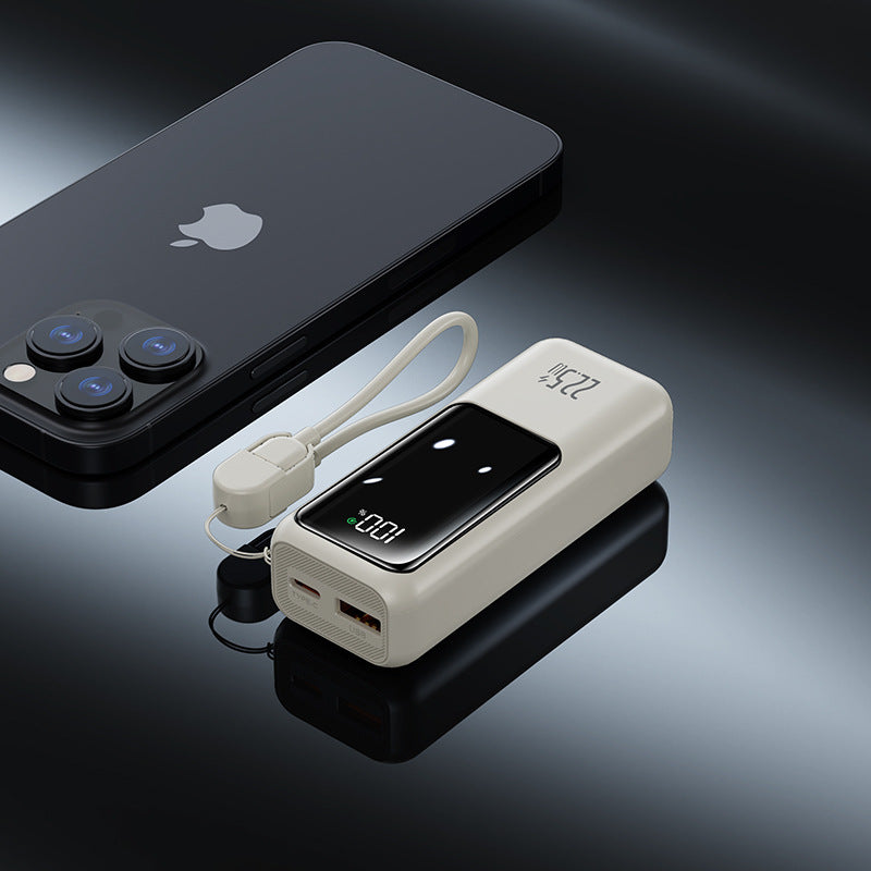 Portable power bank with digital energy display and fast charging function Stornfield