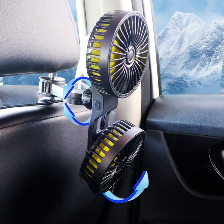 Ladies Dual-USB Table Fan Stornfield