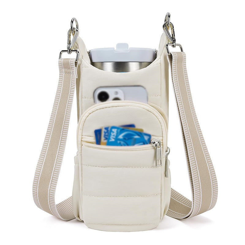 Multifunctional Shoulder Bag for Drinks and Essentials Stornfield