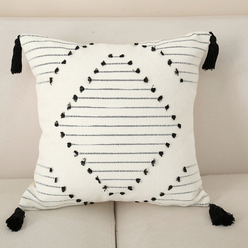 Structured Bohemian Throw Pillow
