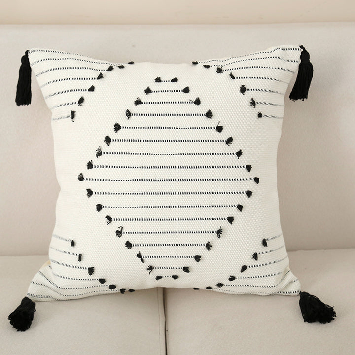 Structured Bohemian Throw Pillow