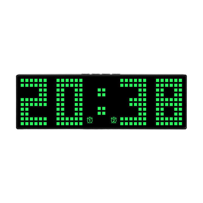 Digital LED alarm clock with color change Stornfield