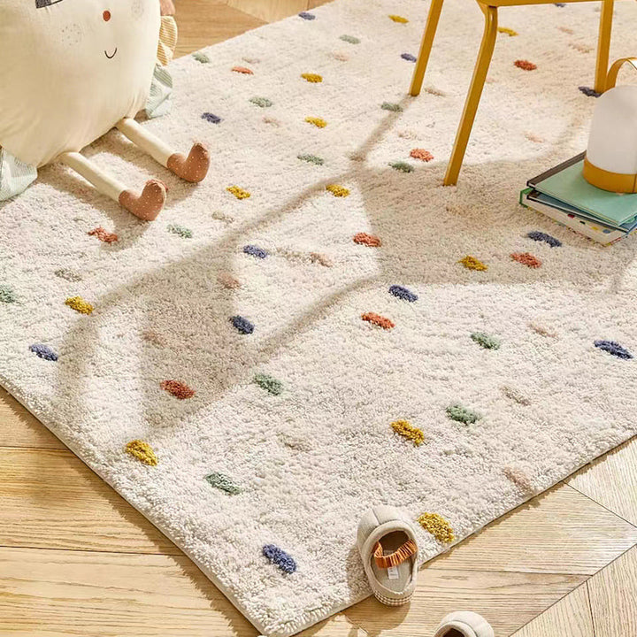 Floral Pattern Bath Mat