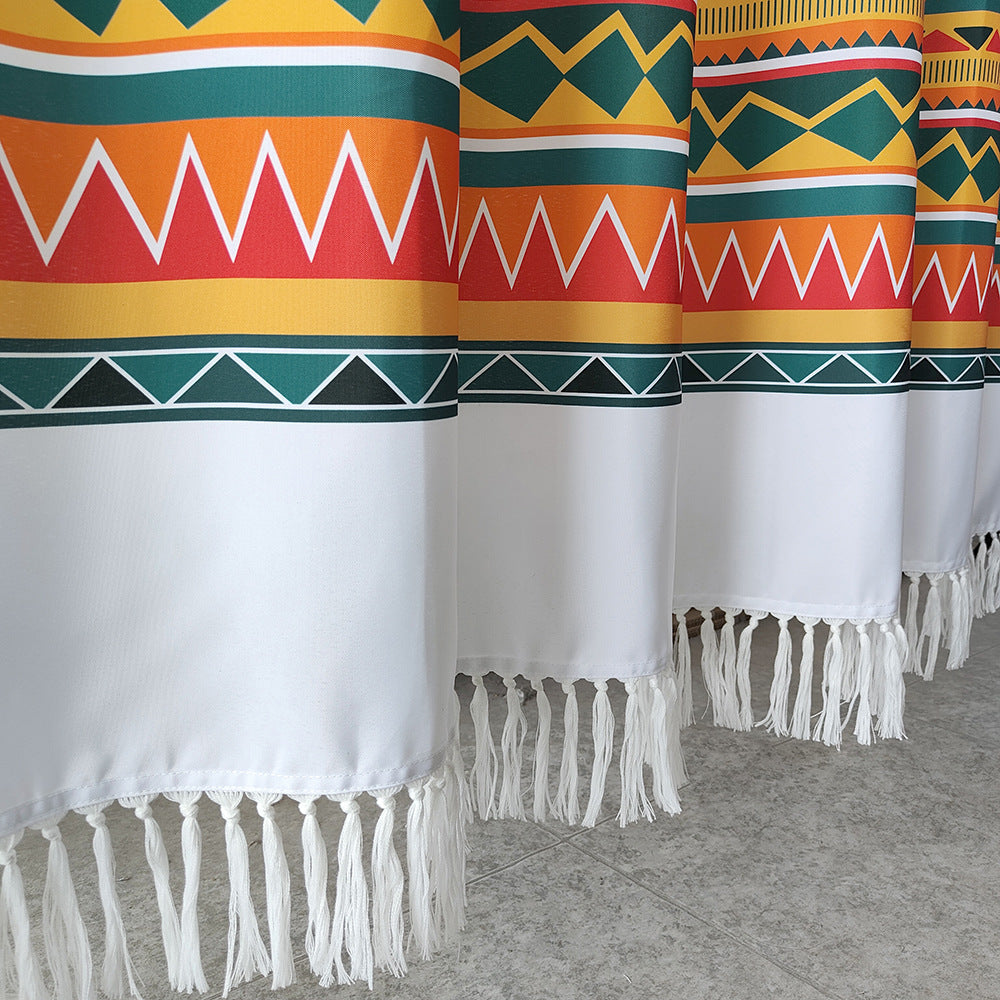 Artistic Patterned Shower Curtain Stornfield