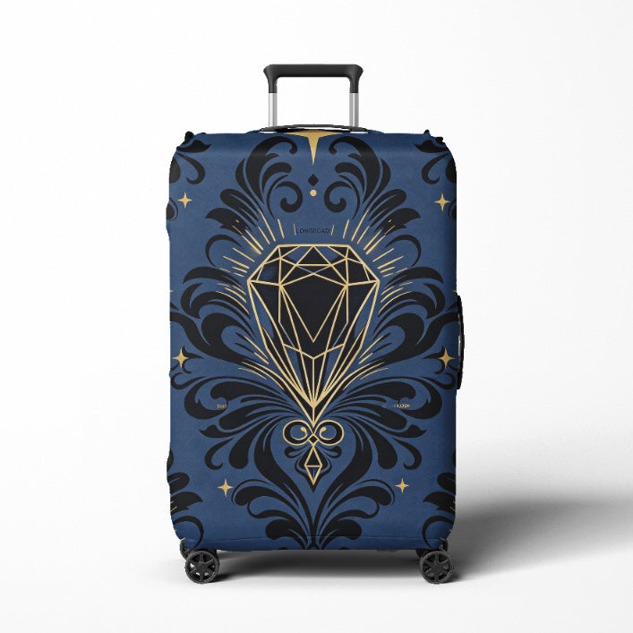 Women's suitcase cover in elegant vintage design Stornfield