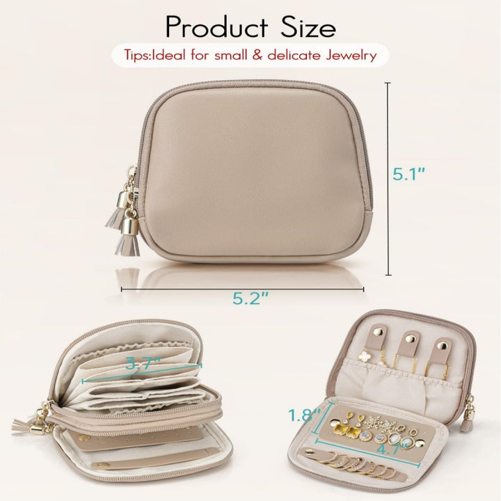 Elegant jewelry organizer with multiple compartments Stornfield