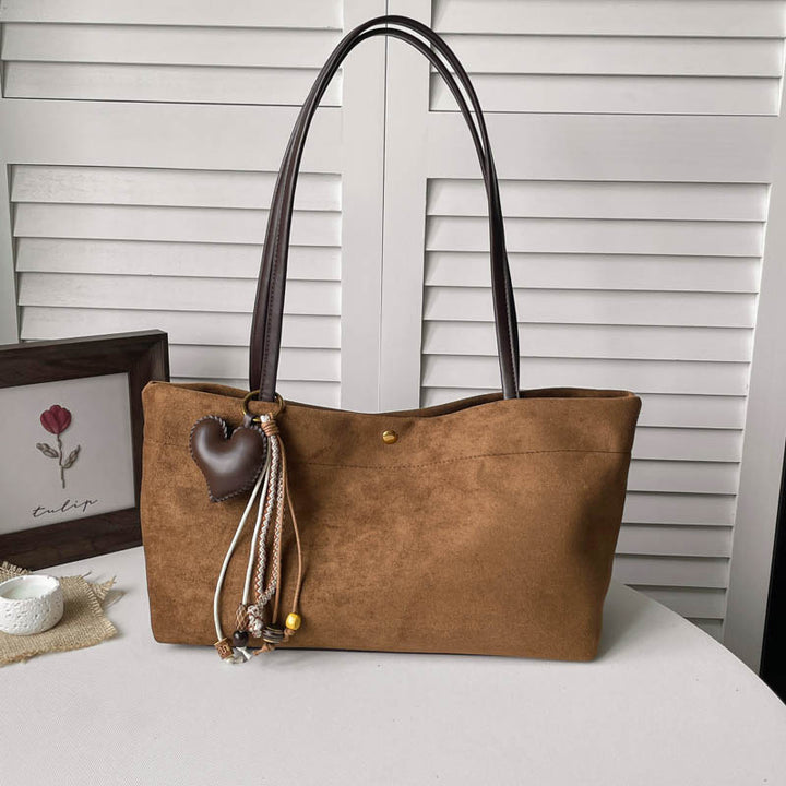 Suede Shoulder Tote Bag Stornfield