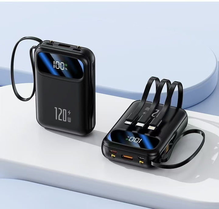High-performance power bank with digital display and multiple connections Stornfield