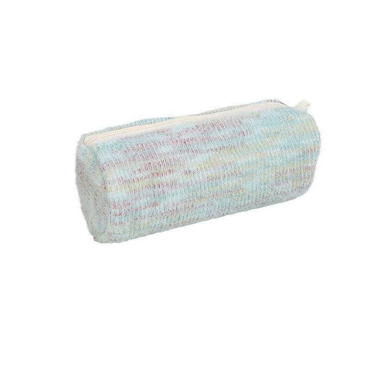 Cozy Multi-Color Zippered Pencil Case