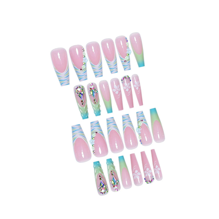 Premium Decorative Press-On Nail Art Stornfield