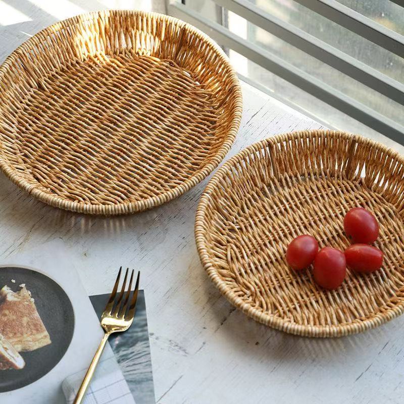 Handwoven Decorative Storage Tray Stornfield
