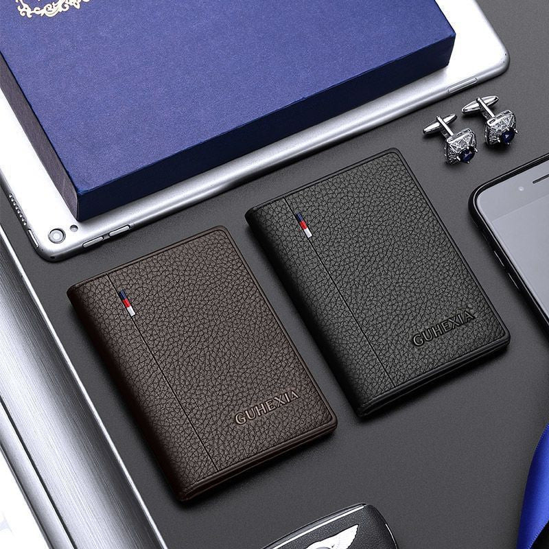 RFID-Blocking Leather Card Holder