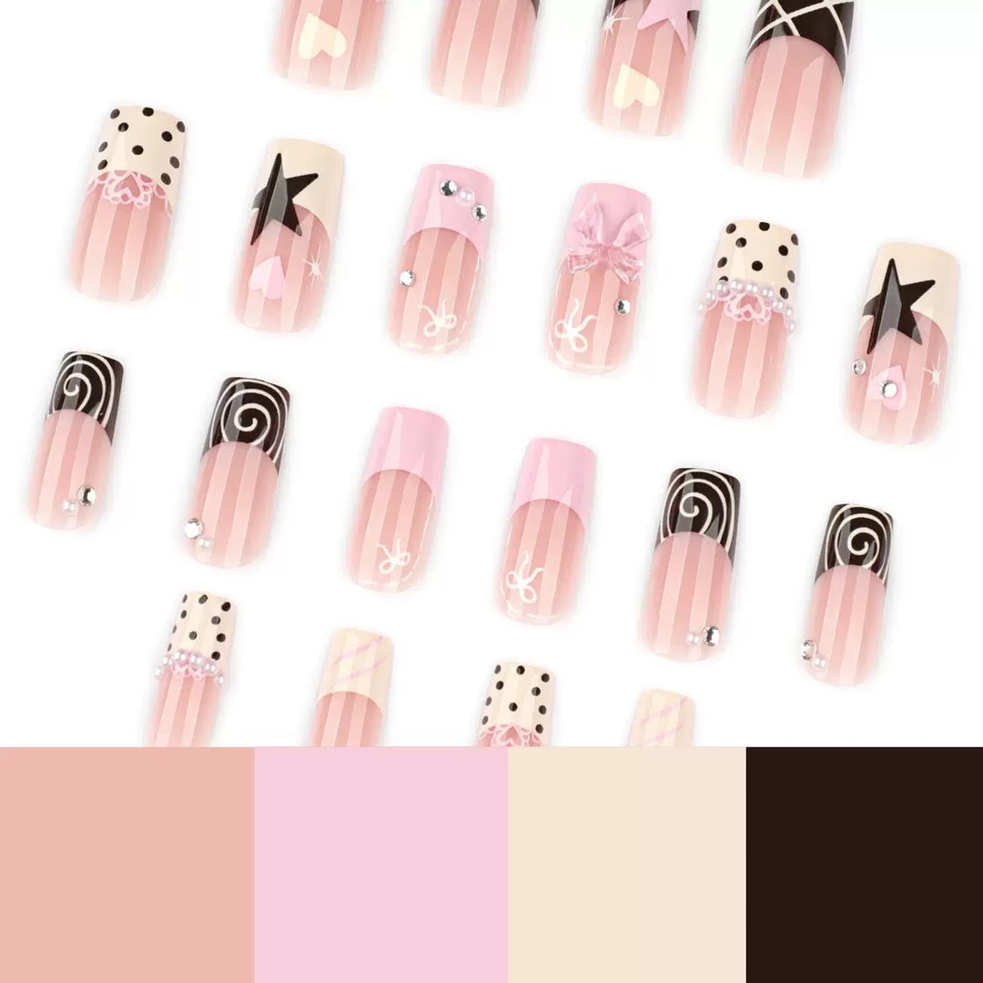Artistic 3D Decorative Nail Extensions Stornfield