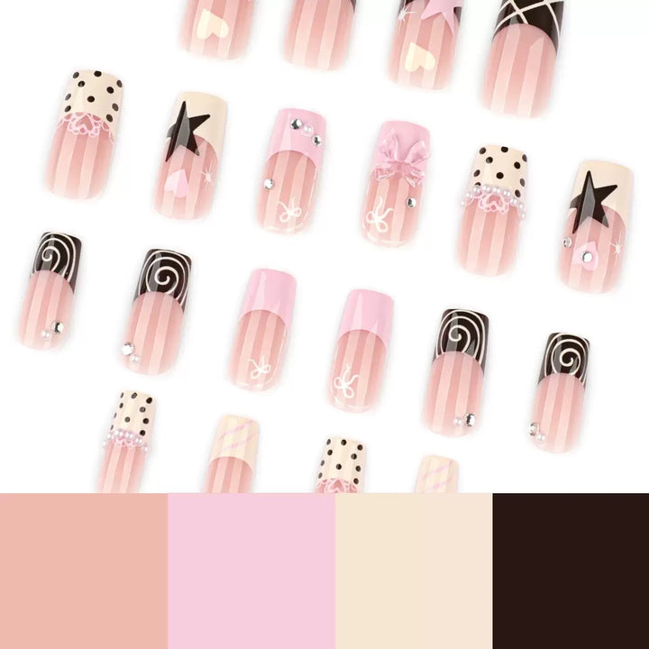 Artistic 3D Decorative Nail Extensions Stornfield