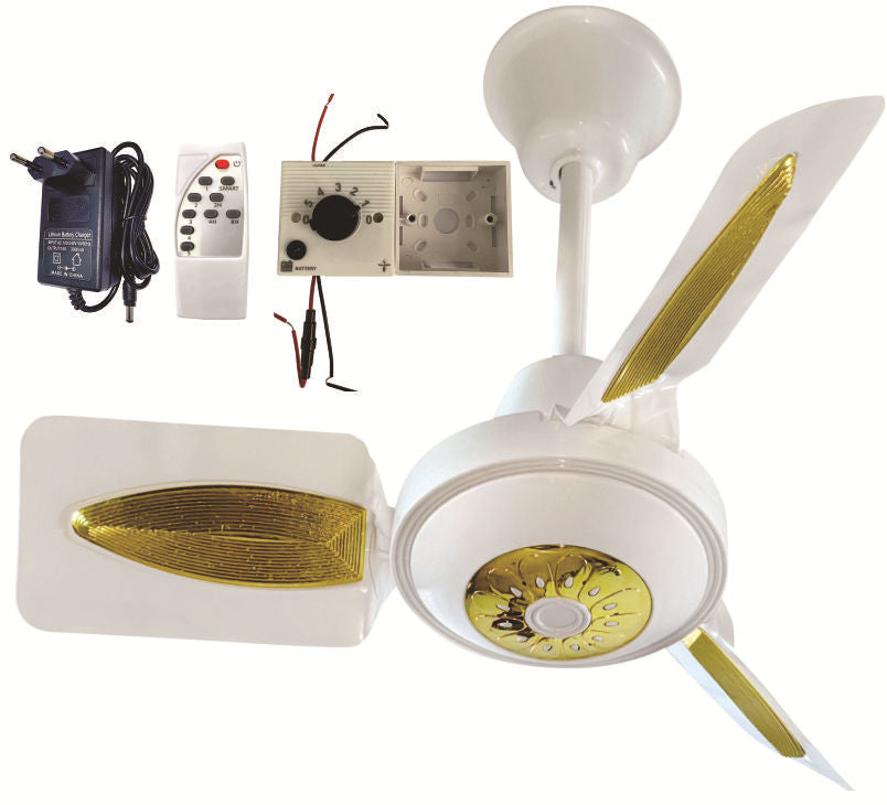 Ladies ceiling fan with LED lighting Stornfield