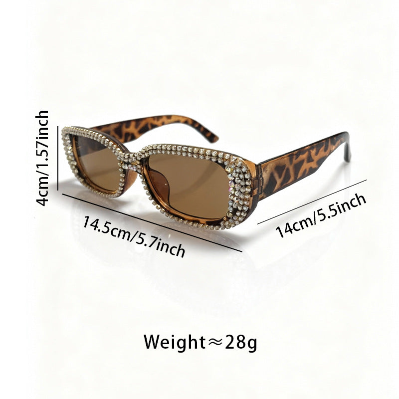 Rhinestone-Embellished Fashion Sunglasses Stornfield