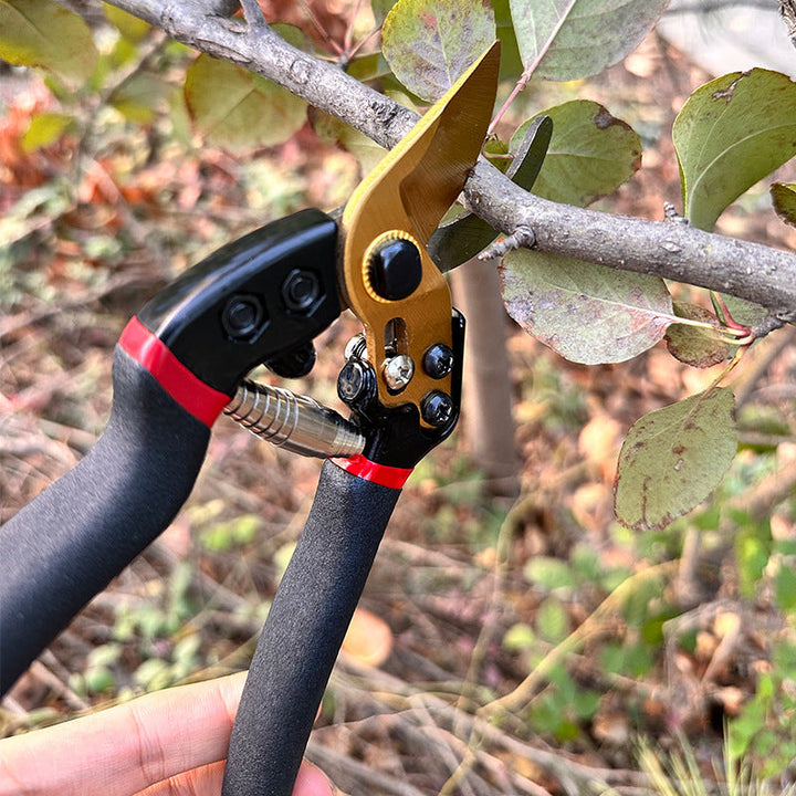 Precision bypass pruning shears with Ergonomic non-slip handles Stornfield