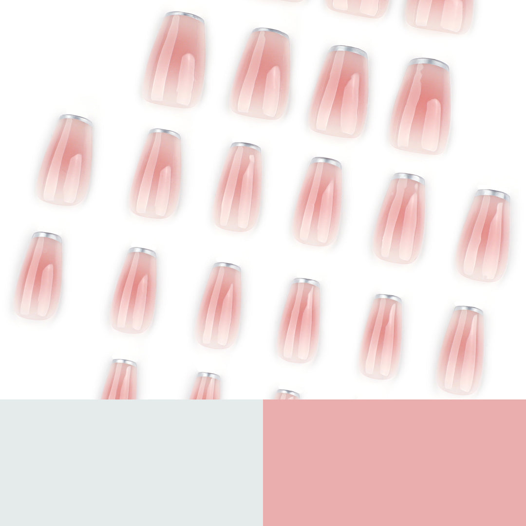 Elegant Nail Extensions with Translucent French Tip Stornfield