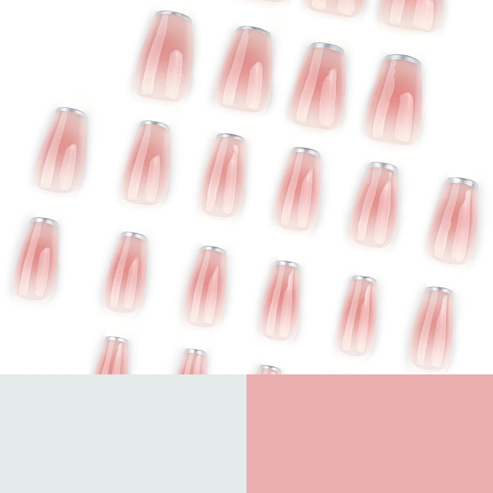 Elegant Nail Extensions with Translucent French Tip Stornfield
