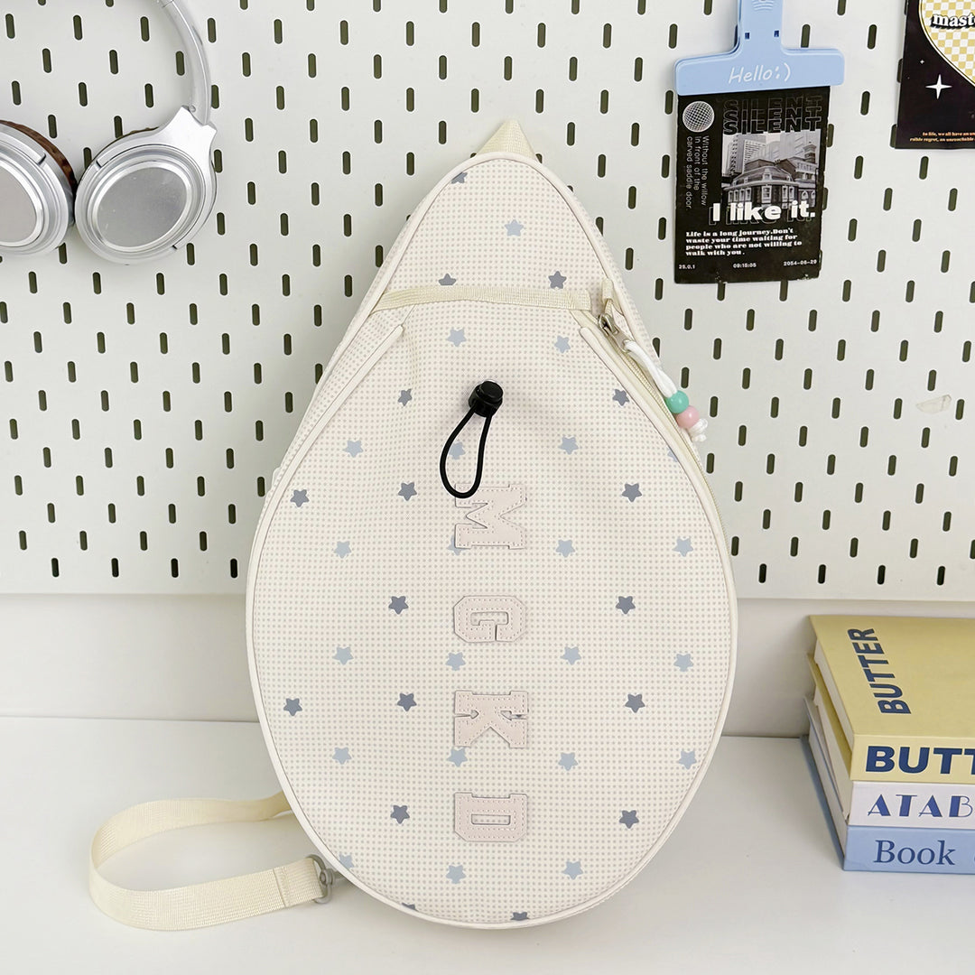 Star-Patterned Casual School Backpack Stornfield