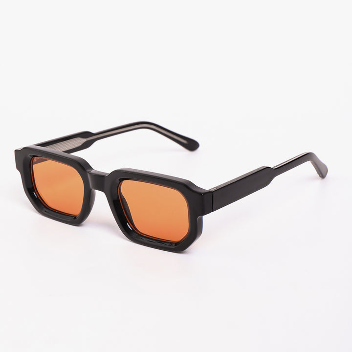 Women's sunglasses in a futuristic design with a shiny frame and fashionable lenses Stornfield