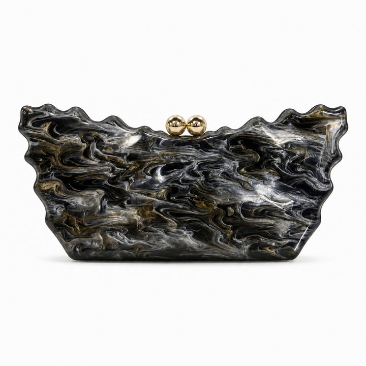 Sculpted Acrylic Clutch