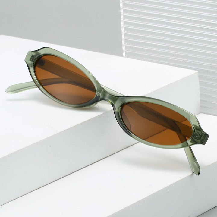 Fashionable Oval Frame Sunglasses Stornfield