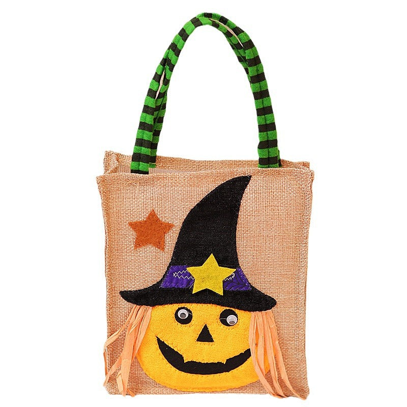 Halloween Shopping Bag with Cat Motif Stornfield
