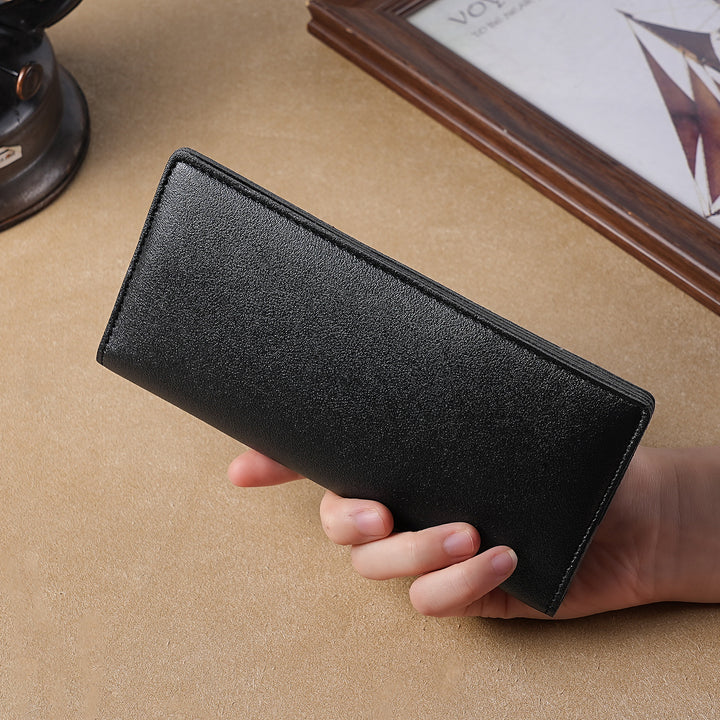 Premium Leather Long Wallet