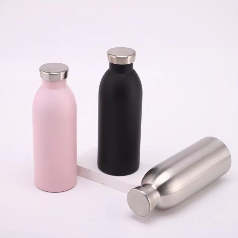 Ladies insulated stainless steel drinking bottle with ergonomic design Stornfield