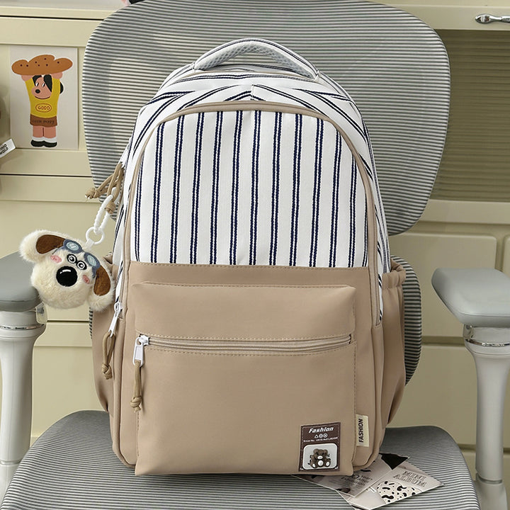 Stylish Plaid Design Backpack Stornfield
