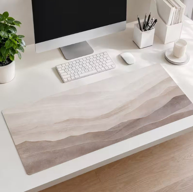 Abstract Landscape Desk Mat Stornfield