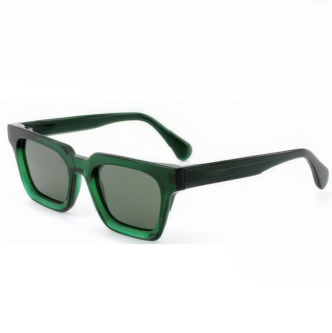 Women's stylish sunglasses in modern design with sturdy, transparent frame Stornfield