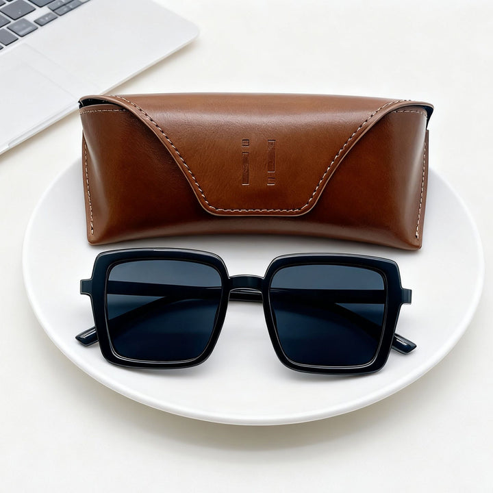 Premium Leather Eyewear Case Stornfield