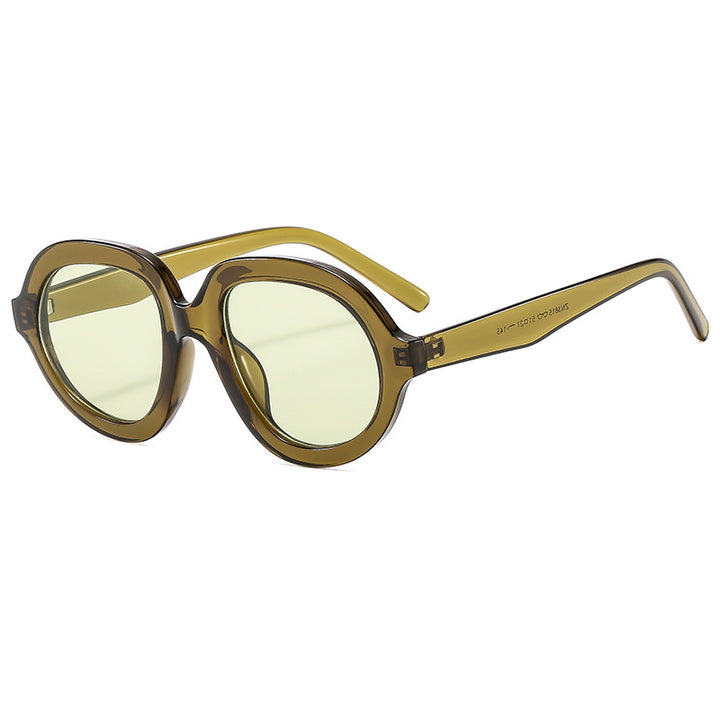 Ladies fashionable sunglasses with wide, oval frame Stornfield