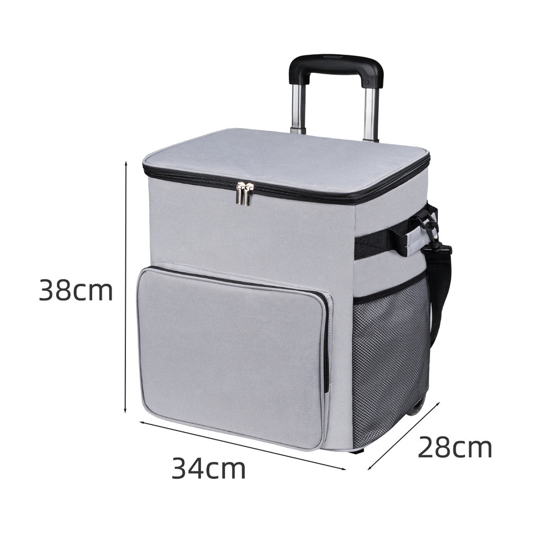 Unisex Cooler with trolley and versatile storage options Stornfield