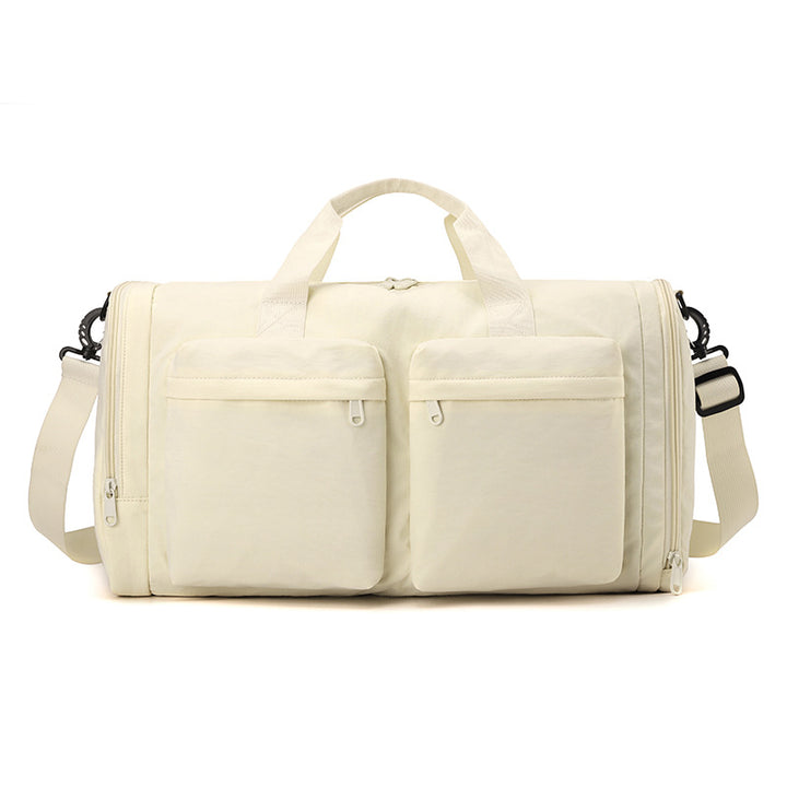 Large Capacity Travel Duffle with Dual Side Pockets