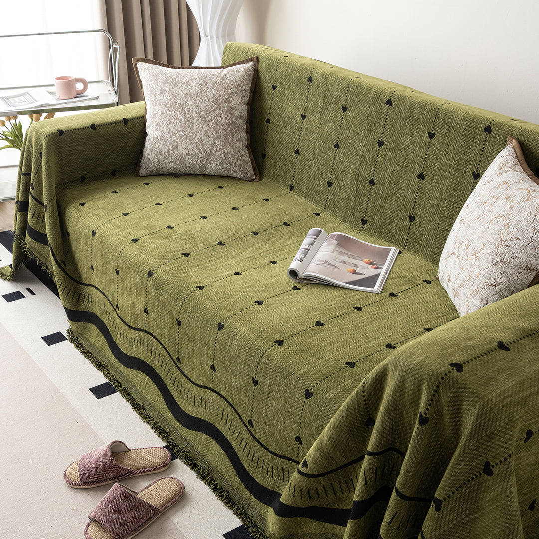 Elegant Texture Sofa Cover